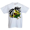 Bob Rasta - Camiseta Divertidas y modernas para Niños
