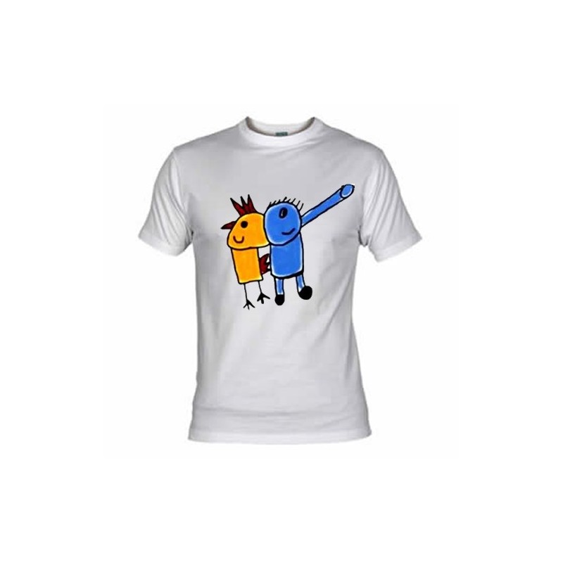 Camiseta Gallifantes - Camisetas de Años 80 Color Camiseta Talla L Estilo Hombre