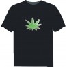 Camiseta Led Hoja de Marihuana
