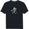 Camiseta Led Esqueleto