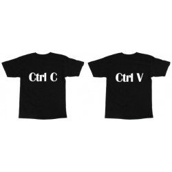 2x1 Camiseta Dupla Ctrl C Ctrl V