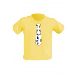 Camiseta para niños Con Corbata Chupetes 