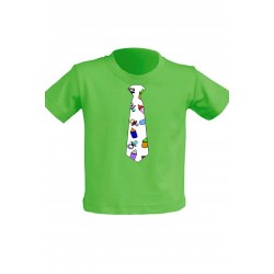Camiseta para niños Con Corbata Chupetes 