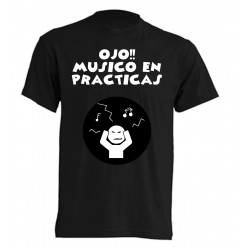 Camiseta Ojo, Músico en Prácticas..