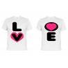 Camisetas dupla Love (+ Taza Personalizada De Regalo)