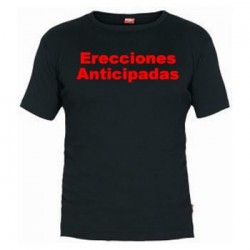 Camiseta Erecciones Anticipadas