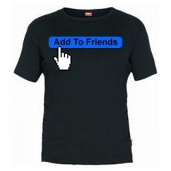 Camiseta Add To Friends