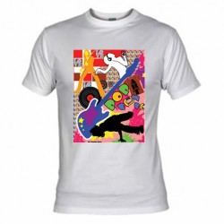 Camiseta Pop Art Music