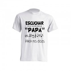 Camiseta para Padres - Música para mis oídos