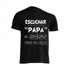 Camiseta para Padres - Música para mis oídos
