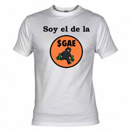 Camiseta Soy de la SGAE