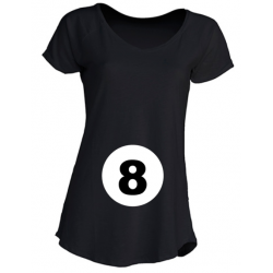 Camisetas Para Embarazadas - Bola de Billar 8