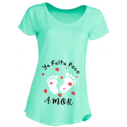 Camisetas Embarazadas - Ya falta poco amor