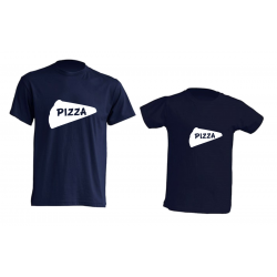 Camiseta Padre e Hijos - Pizza