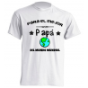 Camisetas Originales - Tengo el mejor padre del mundo mundial