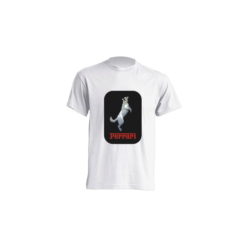 Camiseta Perrari - Con la foto de tu mascota