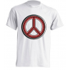 Camisetas de sublimación - Símbolo hippie de la paz
