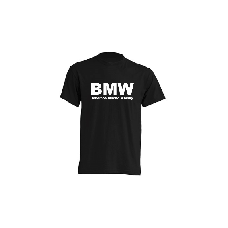 Camisetas Graciosas -  BMW Bebemos Mucho Whisky